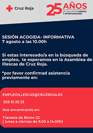 cartel acogida cruz roja 08 25