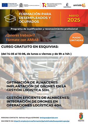 cartel optimacion de almacenes
