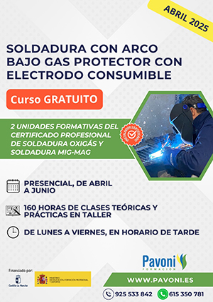 curso soldadura con arco