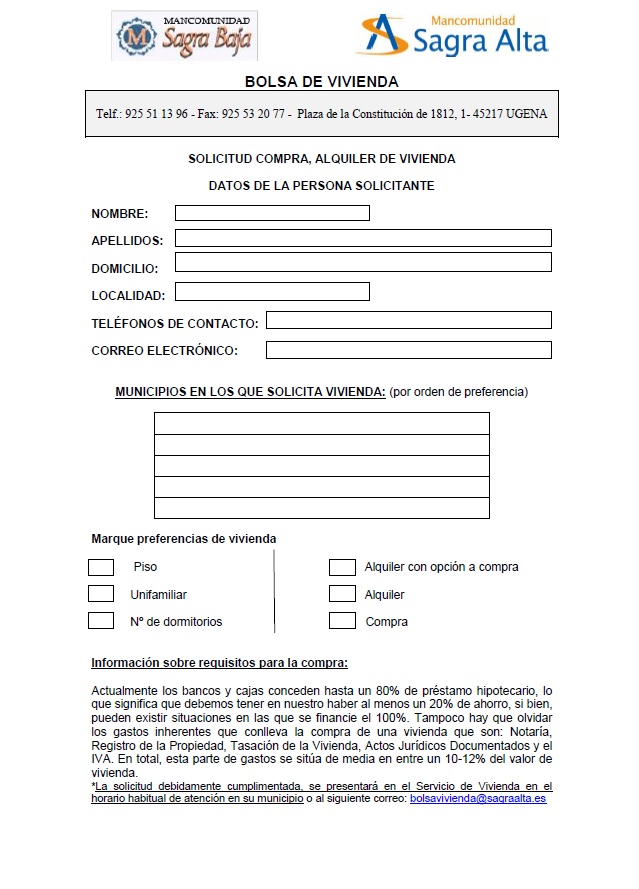 imagen solicitud bolsa vivienda