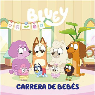 libro bluey carrera de bebes